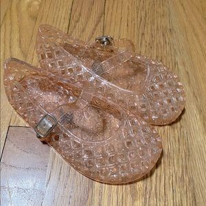 Old Navy Pink Jellies Size 6
